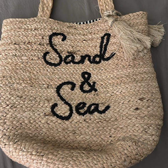 J.Jill Sand & Sea Jute Beach Bag - Picture 2 of 6